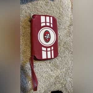 San Francisco 49ers Red Wallet